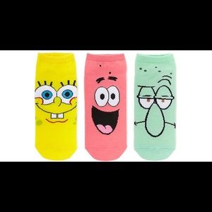 sponge bob socks set